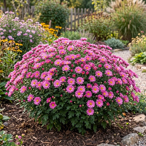 Chrysanthemum 'Clara Curtis' - Kerti krizantém
