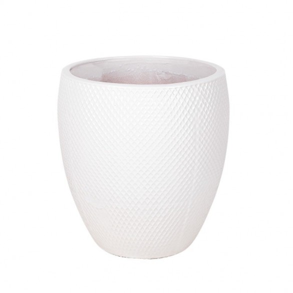 Nantes Monica kerámia - Fehér 22x25,5cm