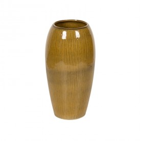 Saxon kerámia váza - Olivazöld 30x61cm