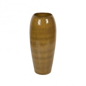 Saxon kerámia váza - Olivazöld 33x80cm