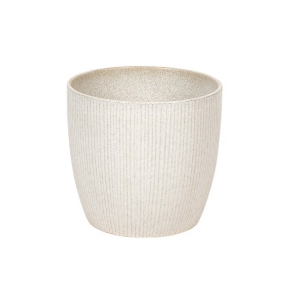 Hartley kerámia kaspó - Krém 31x28cm