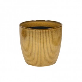 Hartley kerámia kaspó - Olivazöld 38x35cm