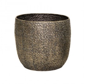 Hadad Monica fém kaspó - Réz 39,5x35cm